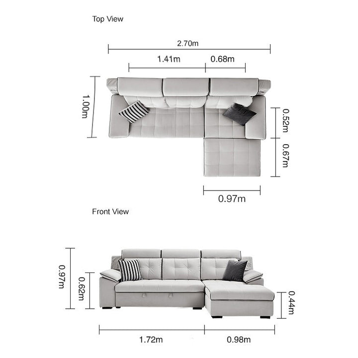 MATEO Sectional Sofa Bed