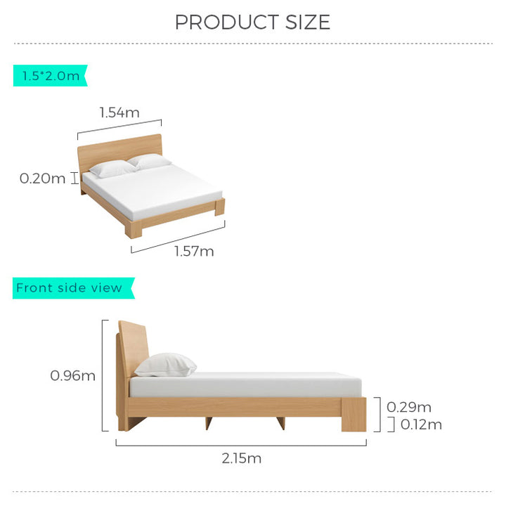 CLEO Minimalist Queen Bed