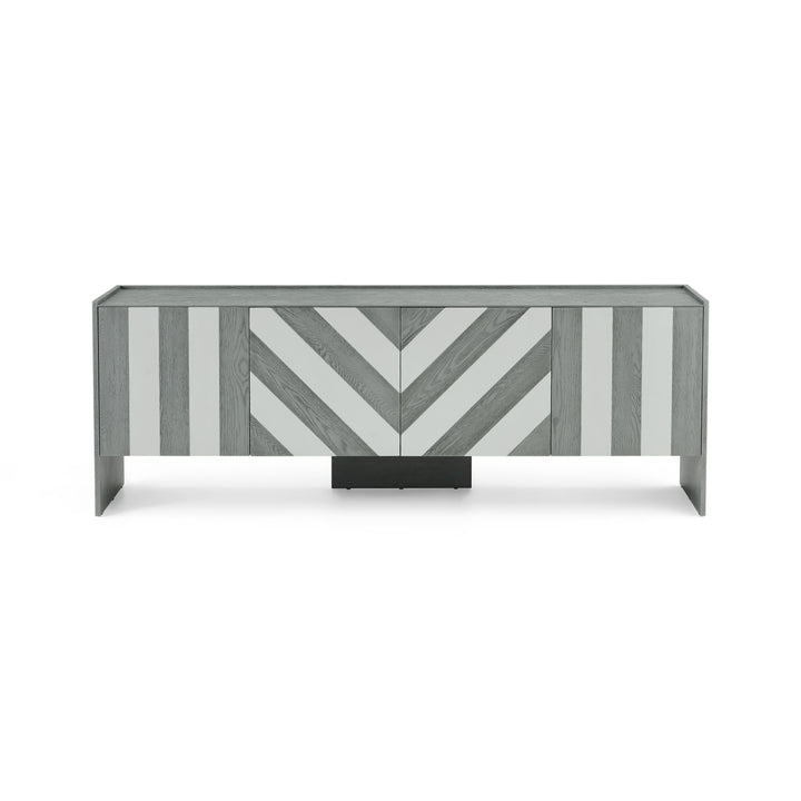 MATEO Modern Geometric Pattern Sideboard