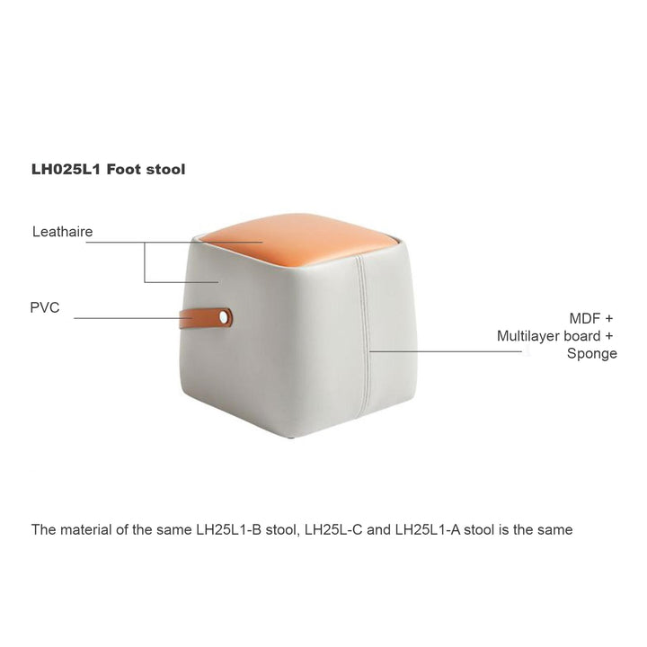 LINCOLN Versatile Green Foot Stool