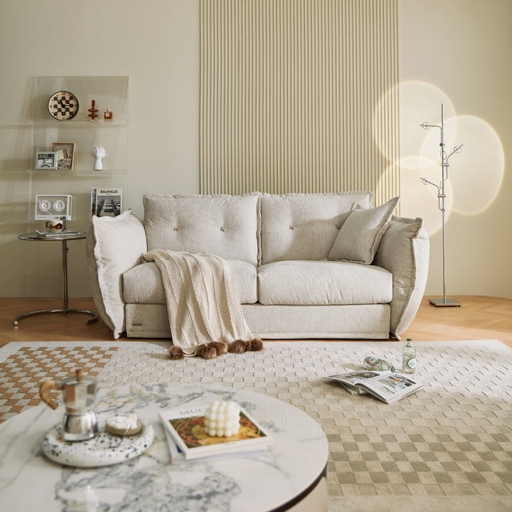 LAWRENCE Light Grey, Apartment Sofa