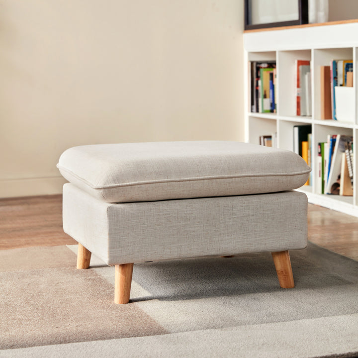 LILA Beige Sectional Sofa Bed