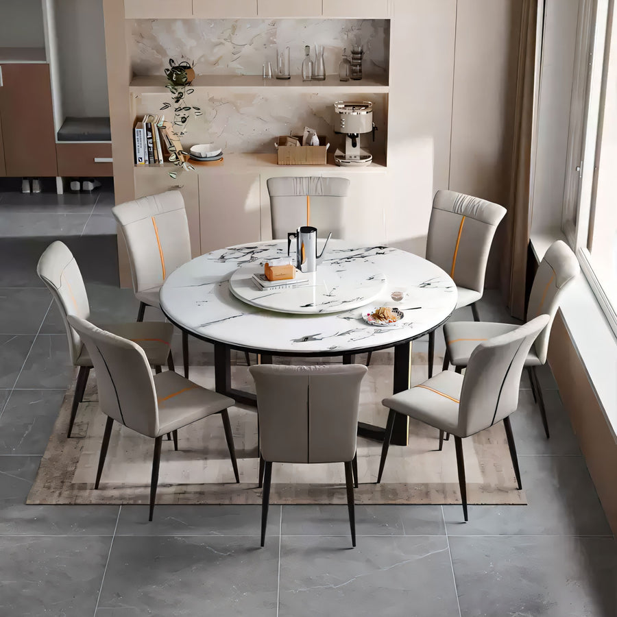 MARCEL Faux Marble Dining Table