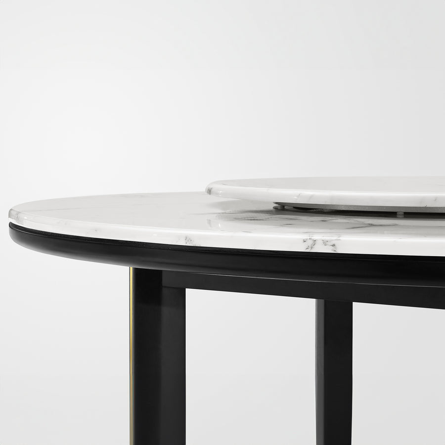 MARCEL Faux Marble Dining Table