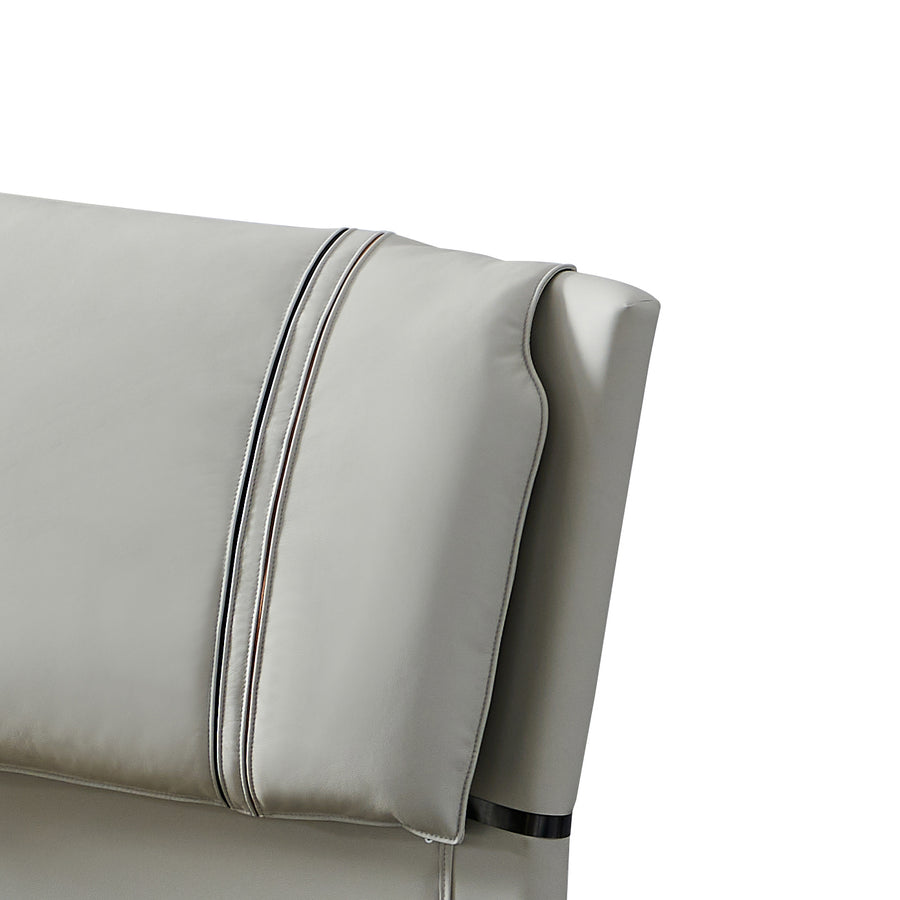 SELWYN Luxe Leatherette Bed