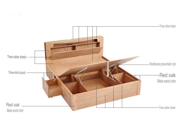 AVON bed with drawers