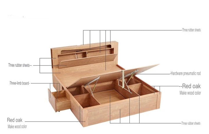 AVON bed with drawers