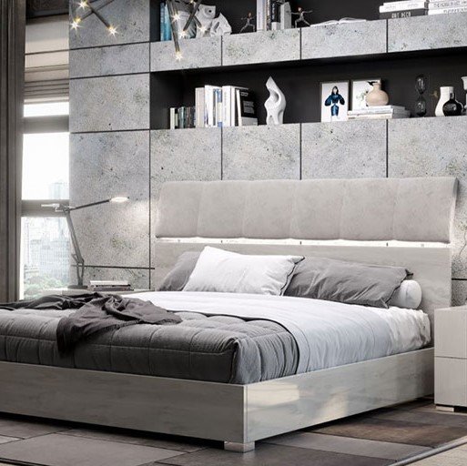 FIORELLA Velvet King Bed - Fabelli Italia