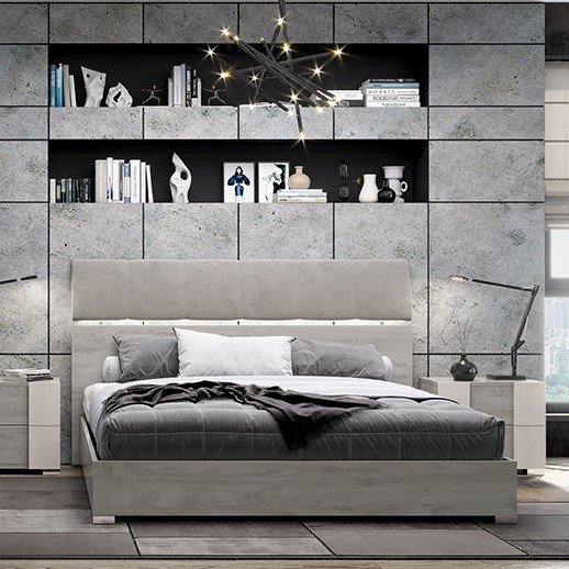 FIORELLA Velvet King Bed - Fabelli Italia