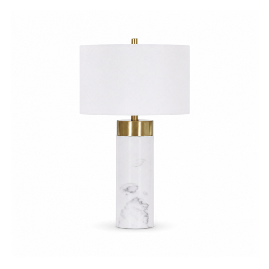 MAKENNA Sculptural Marble Desk Lamp