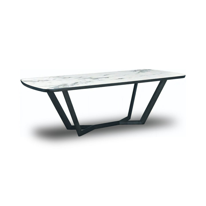 GIULI Ceramic Dining Table - Bellini