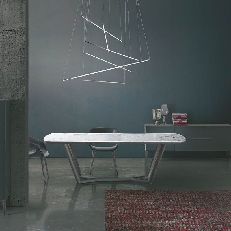 GIULI Ceramic Dining Table - Bellini