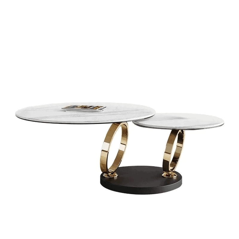 PIVAL Expandable Coffee Table Ceramic