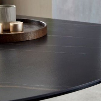 OSLO Black Ceramic Coffee Table