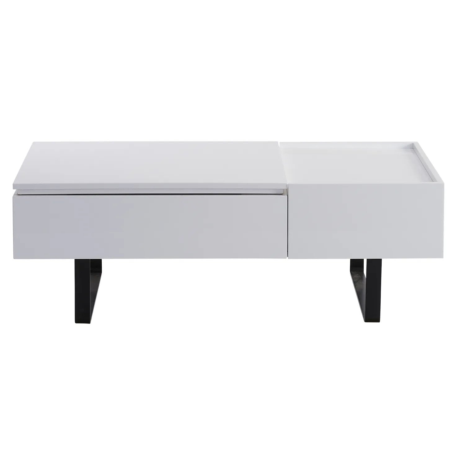 ADRIENNE White Lift Up Coffee Table