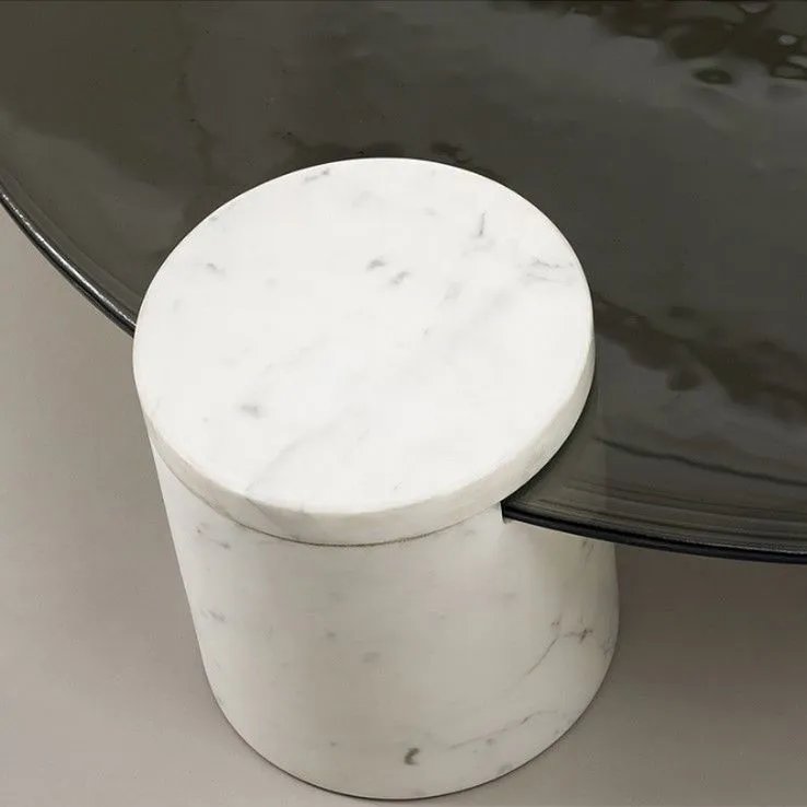 FLAVIA Marble Base Coffee Table