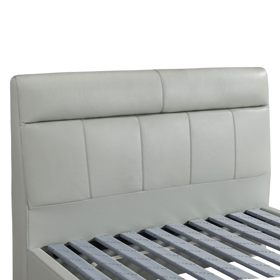 LYSANDER Half Leather Bed