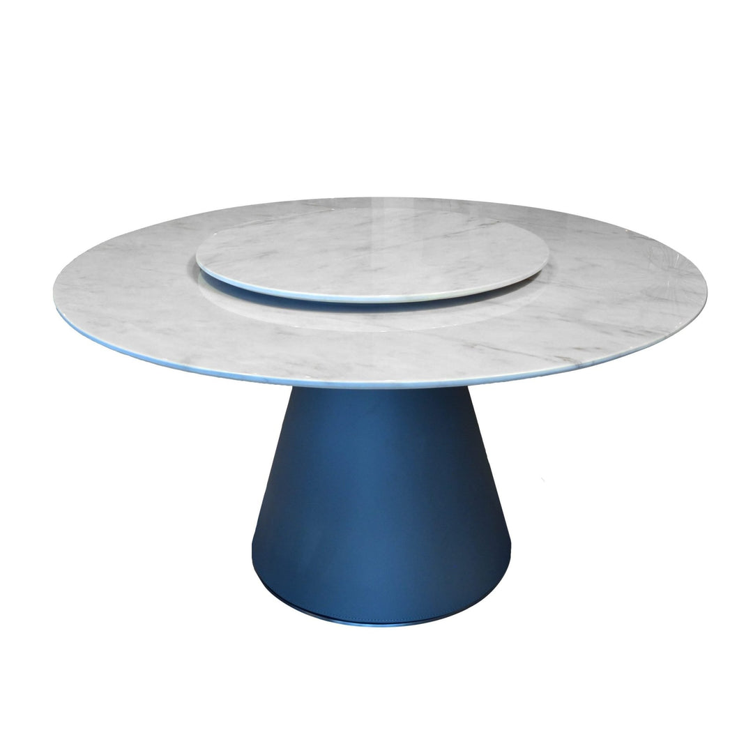 FLORA Grey Marble Dining Table