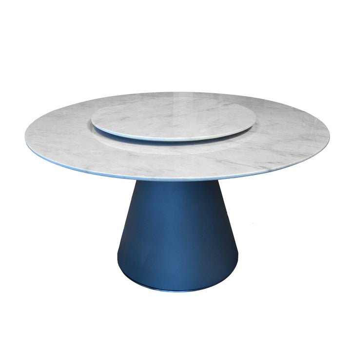 FLORA Grey Marble Dining Table