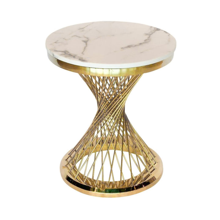 QUINN Marble Nest End Table