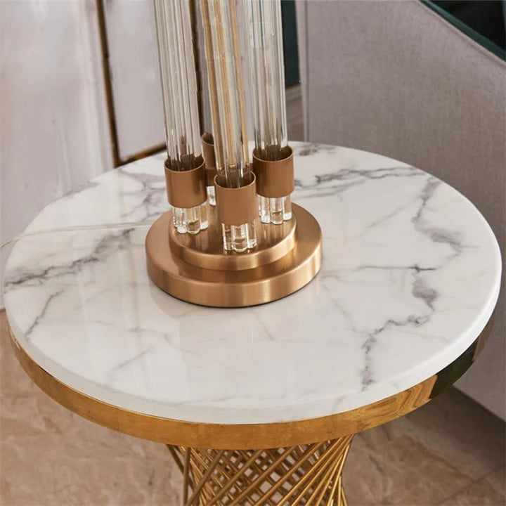 QUINN Marble Nest End Table