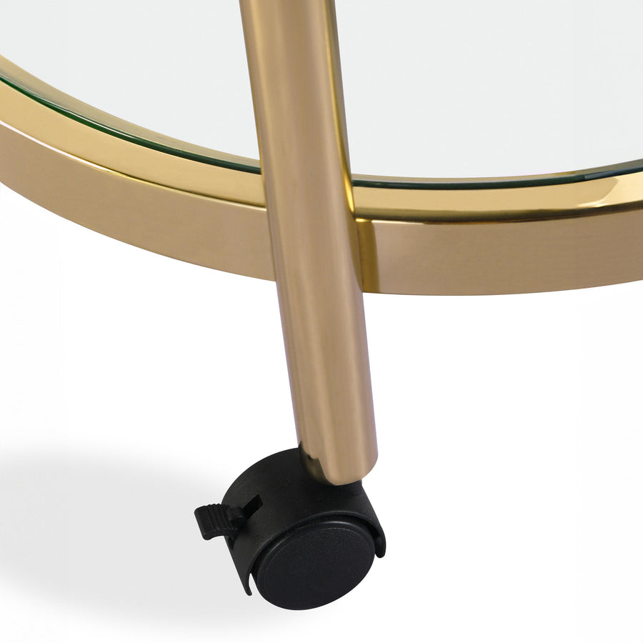 WILLIAM Glass Trolley