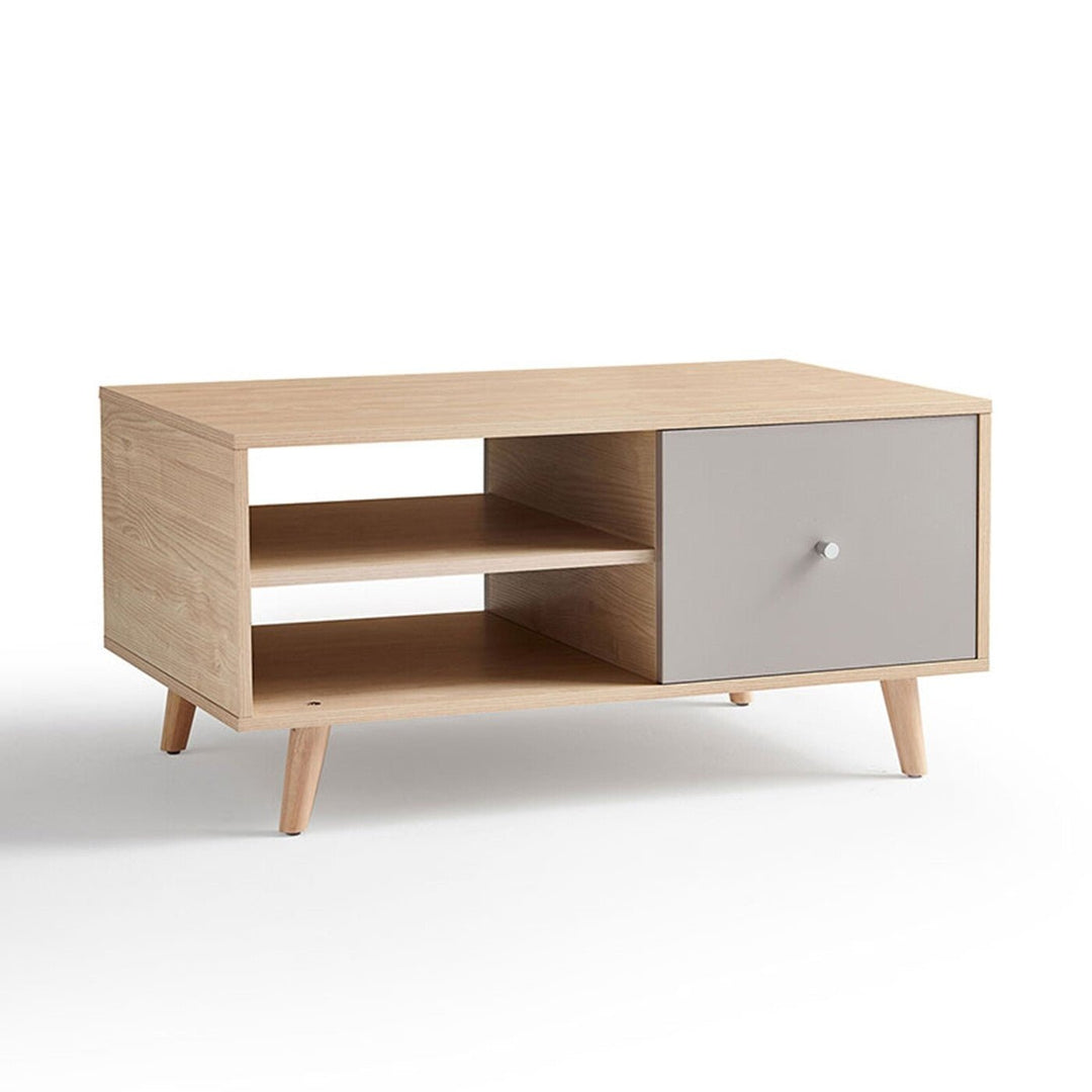 QUINN Modern Wood Coffee Table