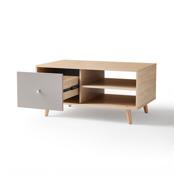 QUINN Modern Wood Coffee Table