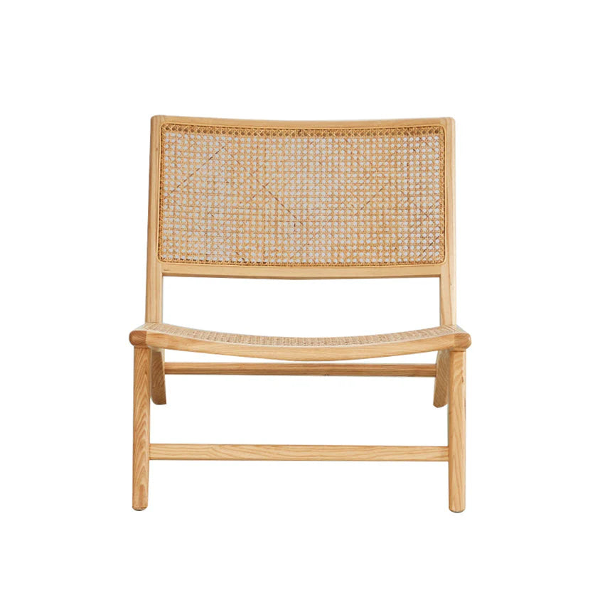 ZOE Solid Wood Rattan Chair