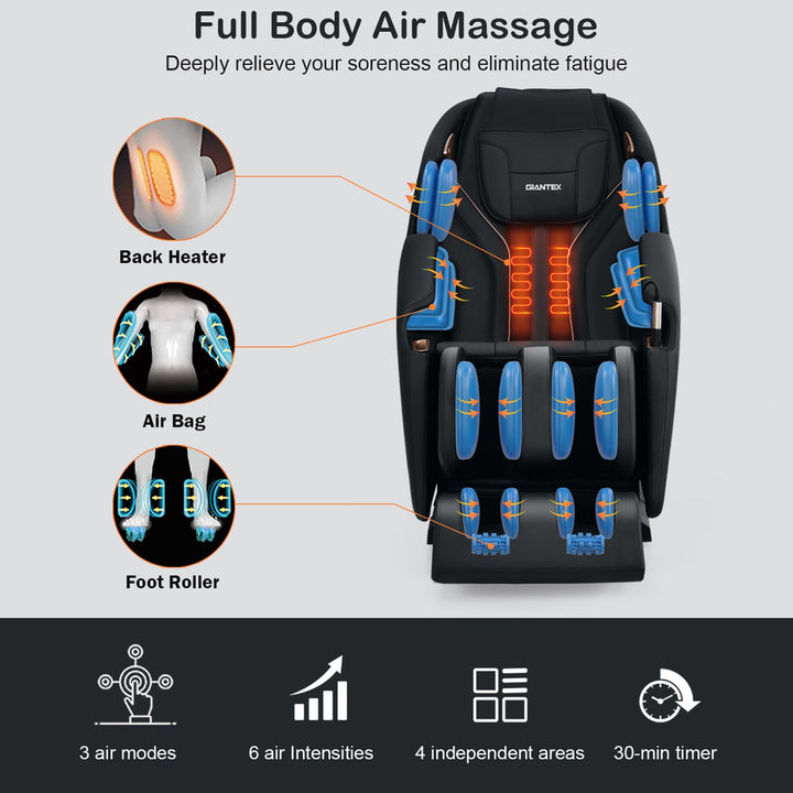 COSTWAY Full Body Zero Gravity Massage Chair