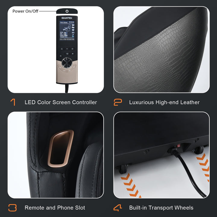 COSTWAY Full Body Zero Gravity Massage Chair