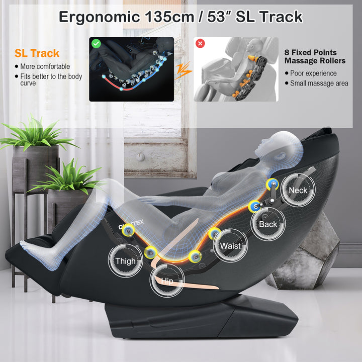 COSTWAY Full Body Zero Gravity Massage Chair