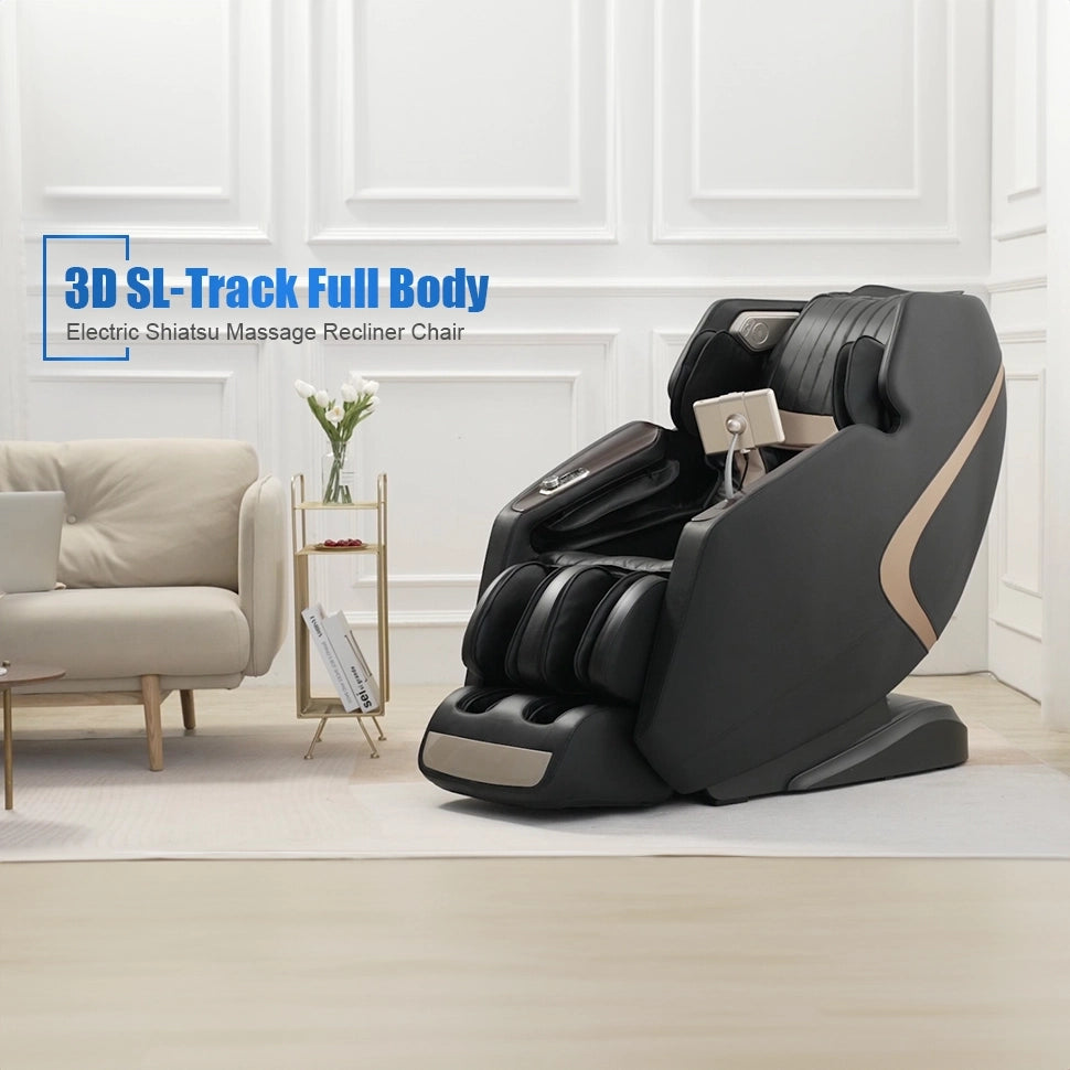 COSTWAY 3D SL-Track Full Body Zero Gravity Massage Chair
