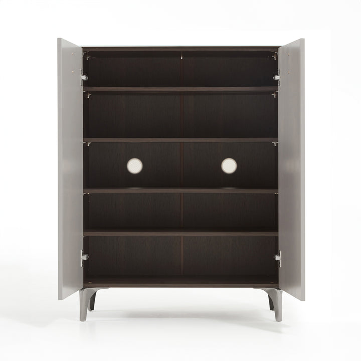 LENNON Tempered Glass Shoe Cabinet