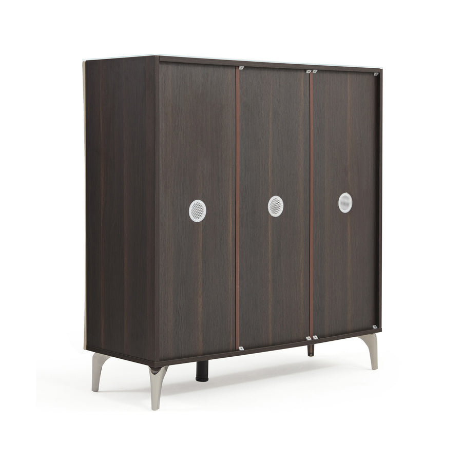 LENNON Tempered Glass Shoe Cabinet