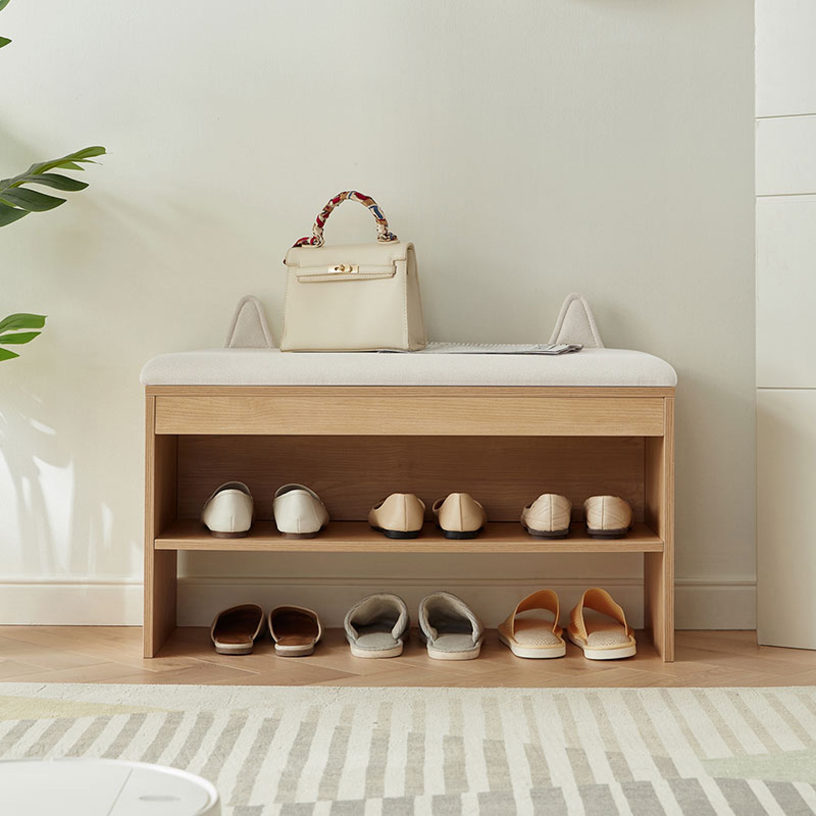 LAVON Wooden Shoe Cabinet