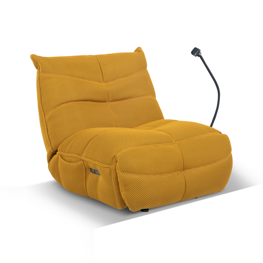 SETH Rocker Recliner with Phone Holder Yellow