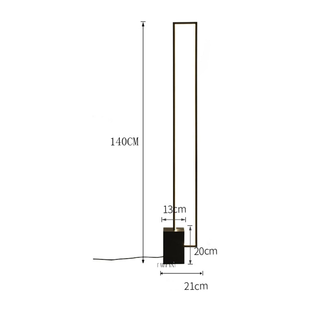 LUCENTIS Aluminum Floor Lamp