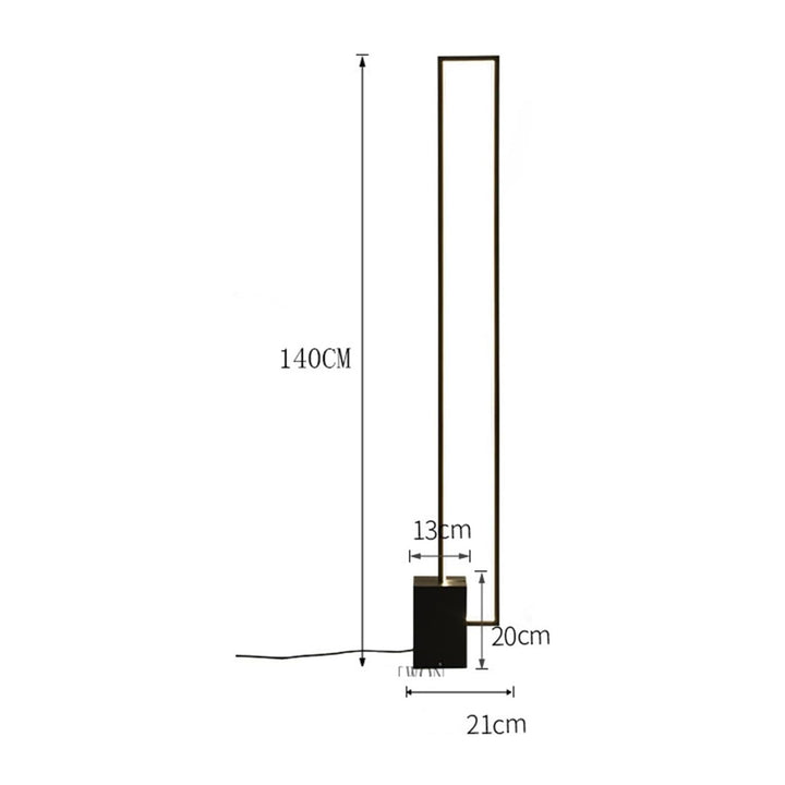 LUCENTIS Aluminum Floor Lamp
