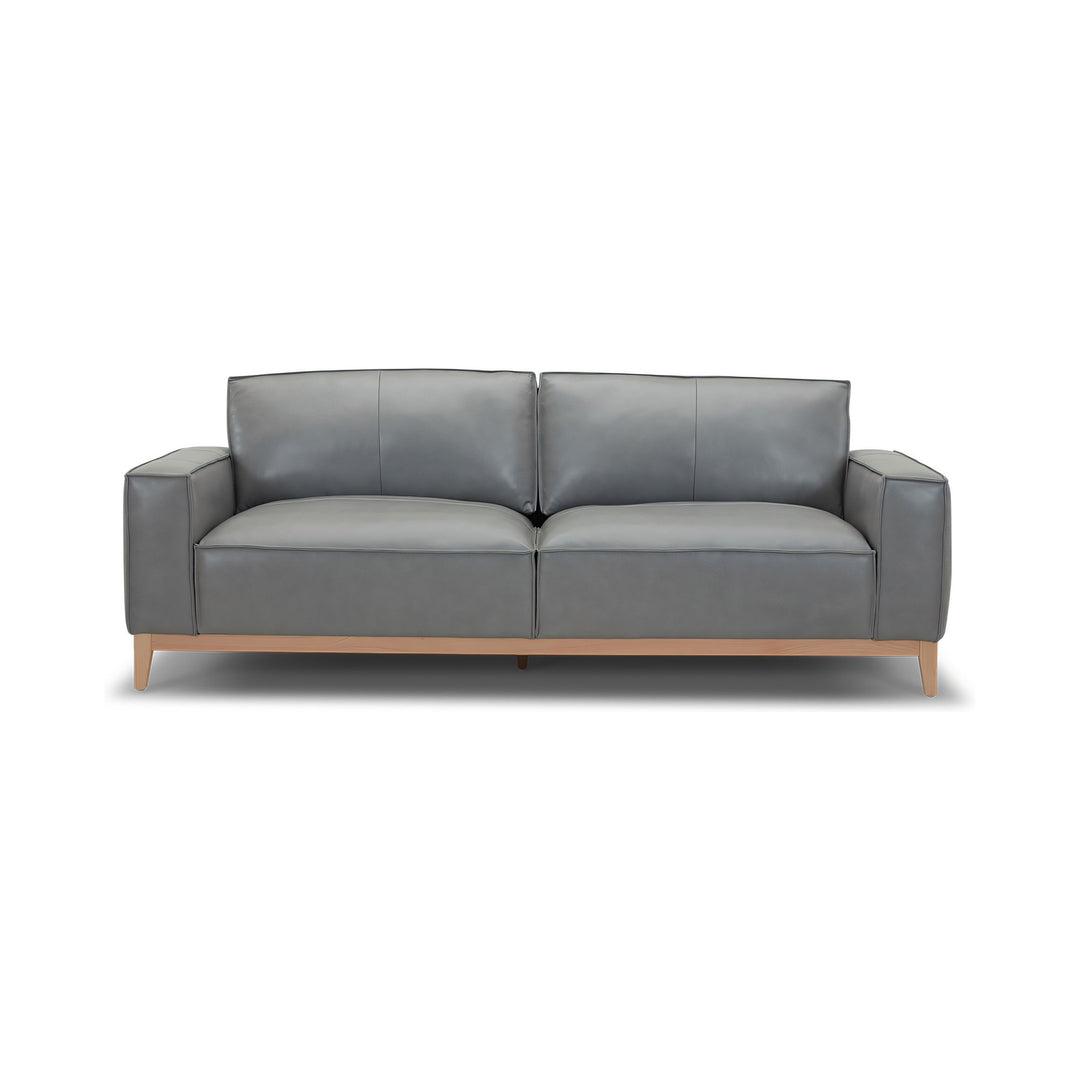 Grayson Leather 3 Seater Sofa