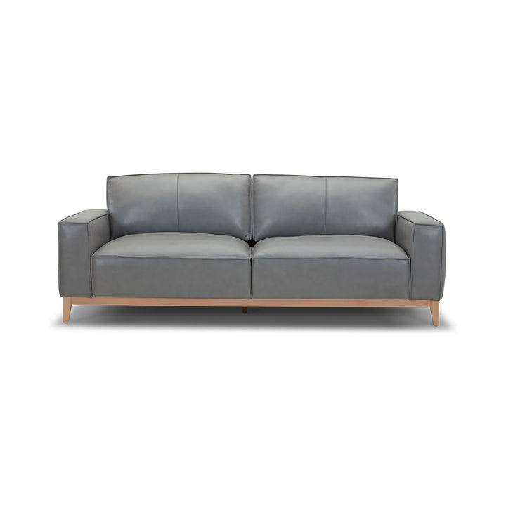 Grayson Leather 3 Seater Sofa