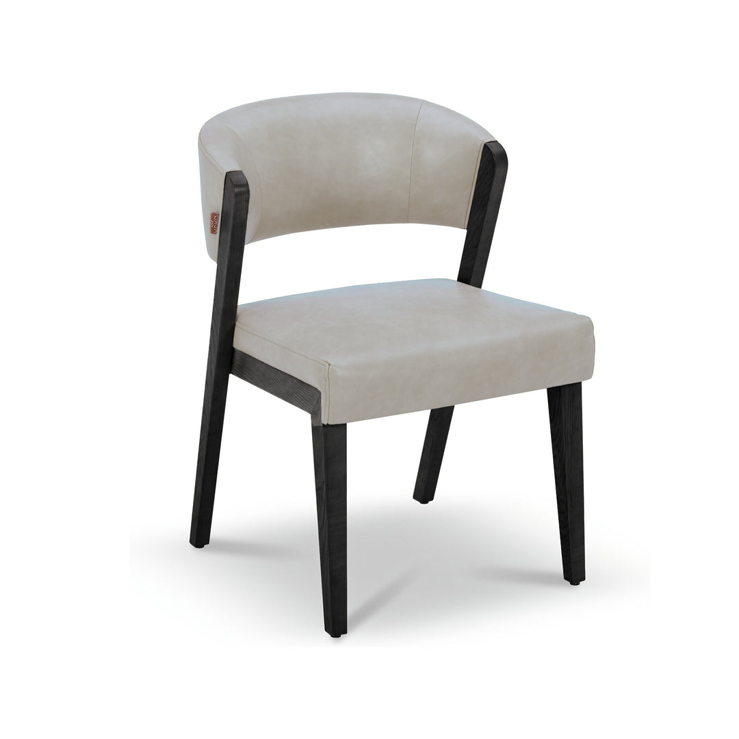 ELENA Grey Fabric Dining Chair