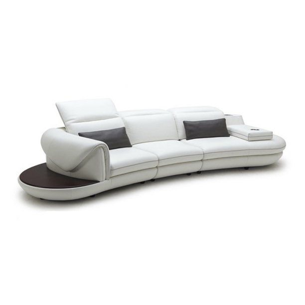 ALEXA Leather Sectional Sofa
