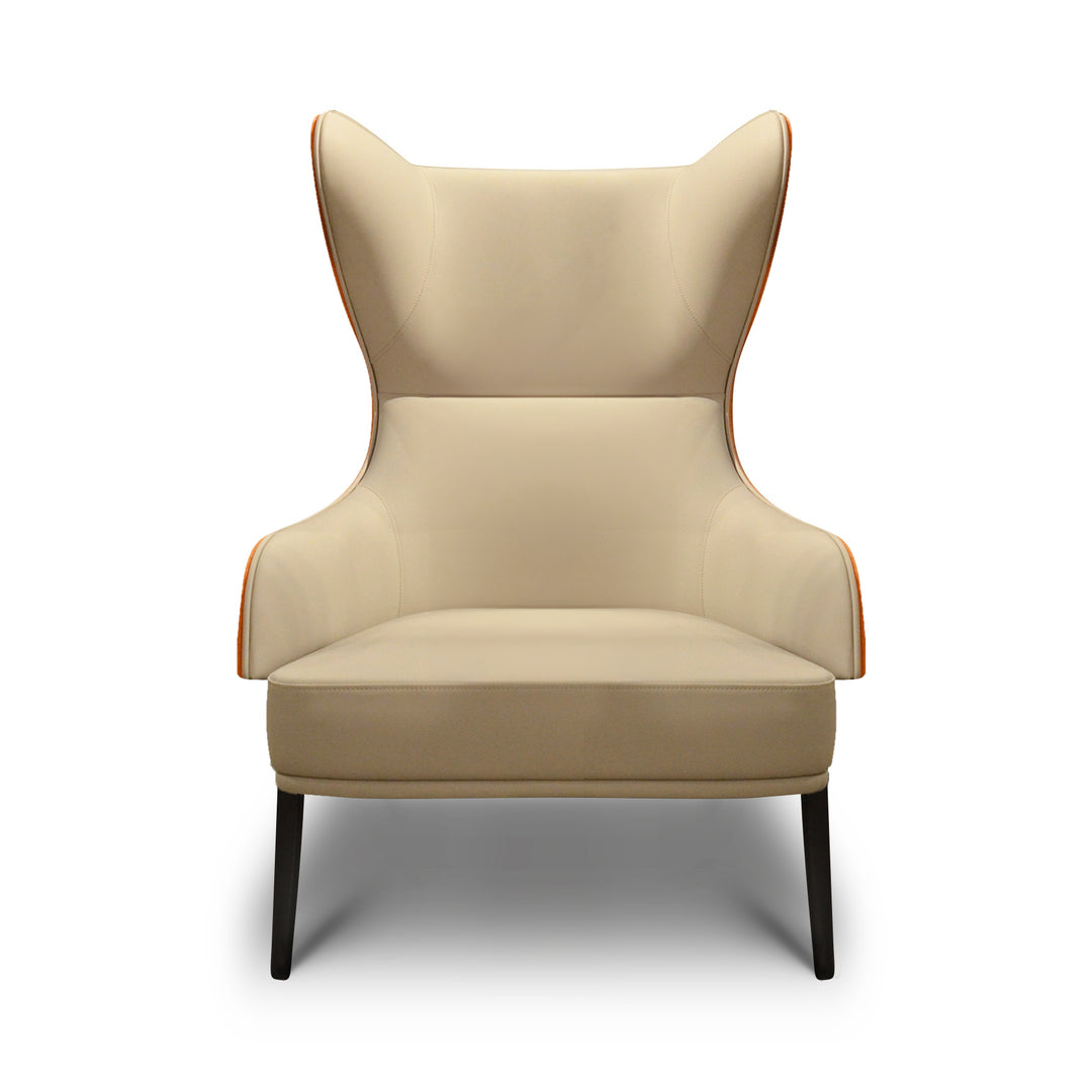 RUSTY Leatherette Accent Chair