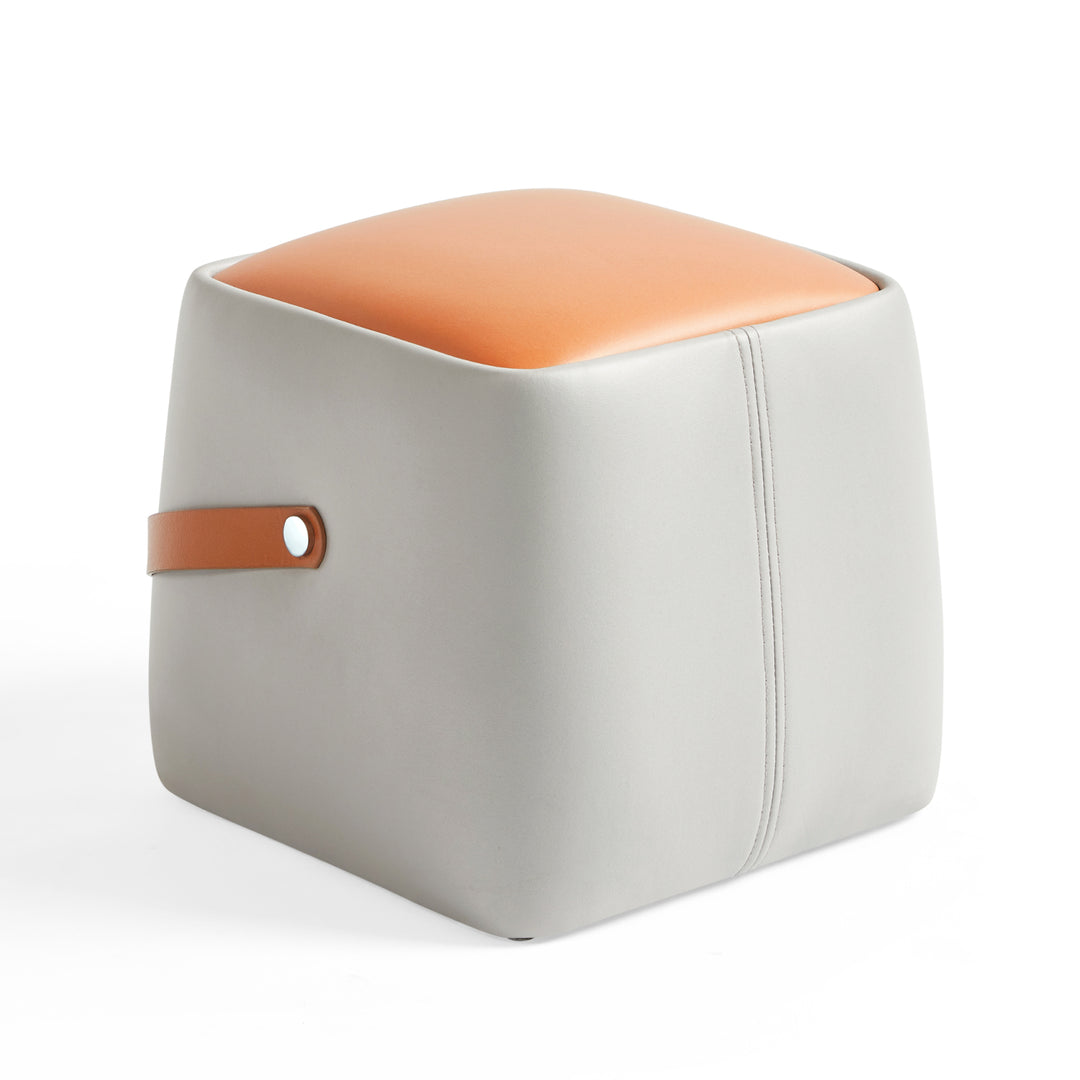 LINCOLN Versatile Foot Stool Orange