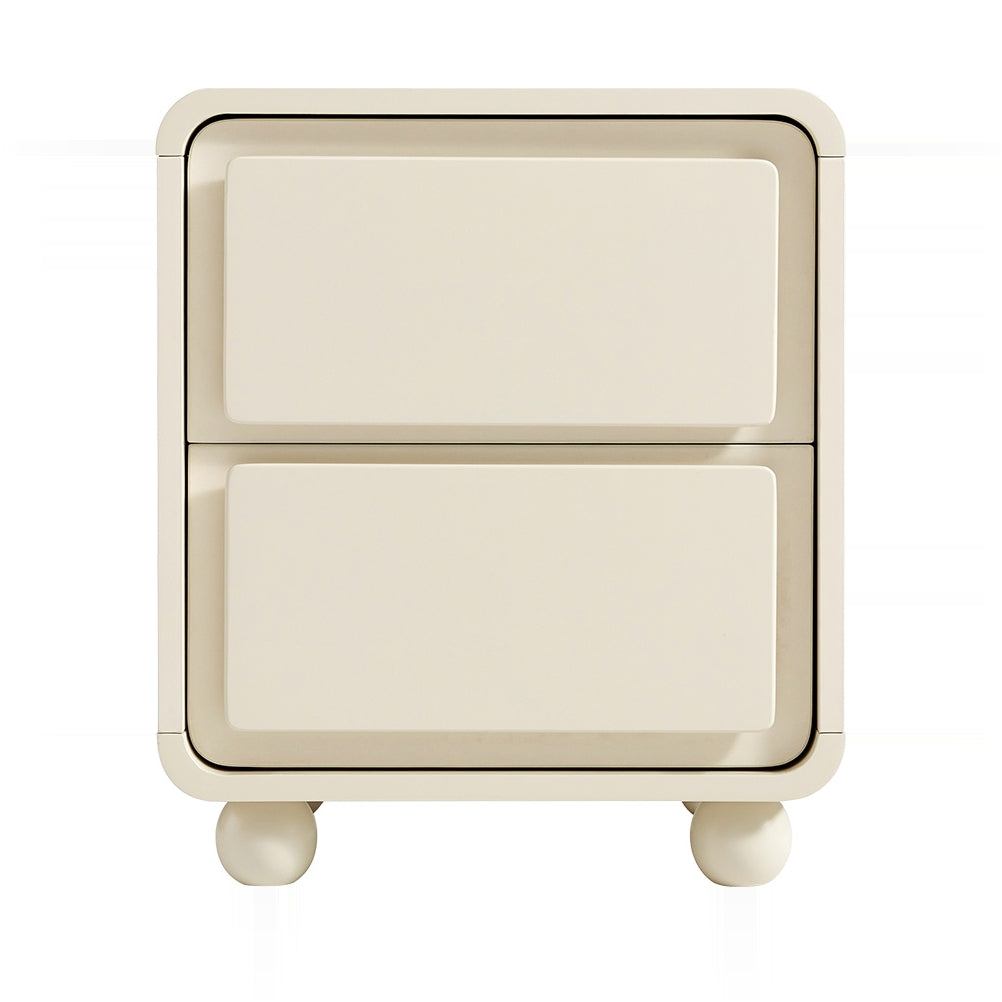 MARSHALL Cream Nightstand