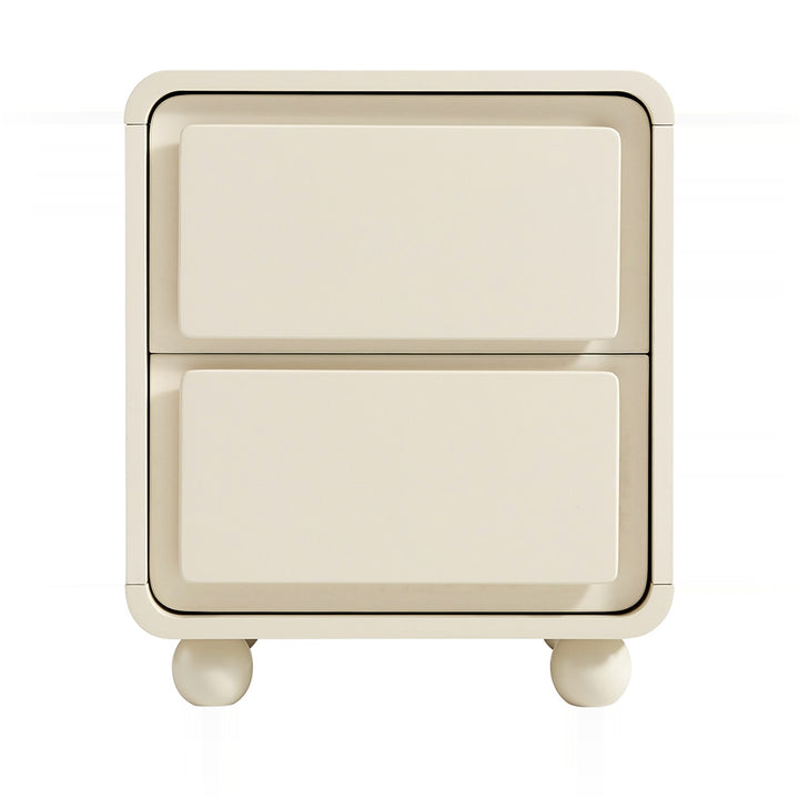 MARSHALL Cream Nightstand
