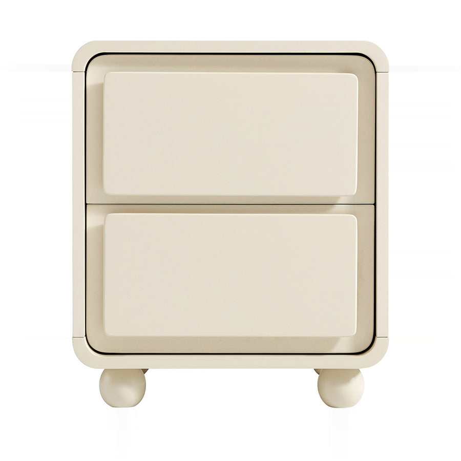 MARSHALL Cream Nightstand