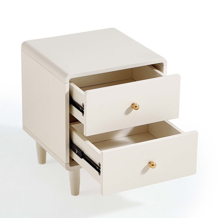 ELARA Curved Corner Nightstand