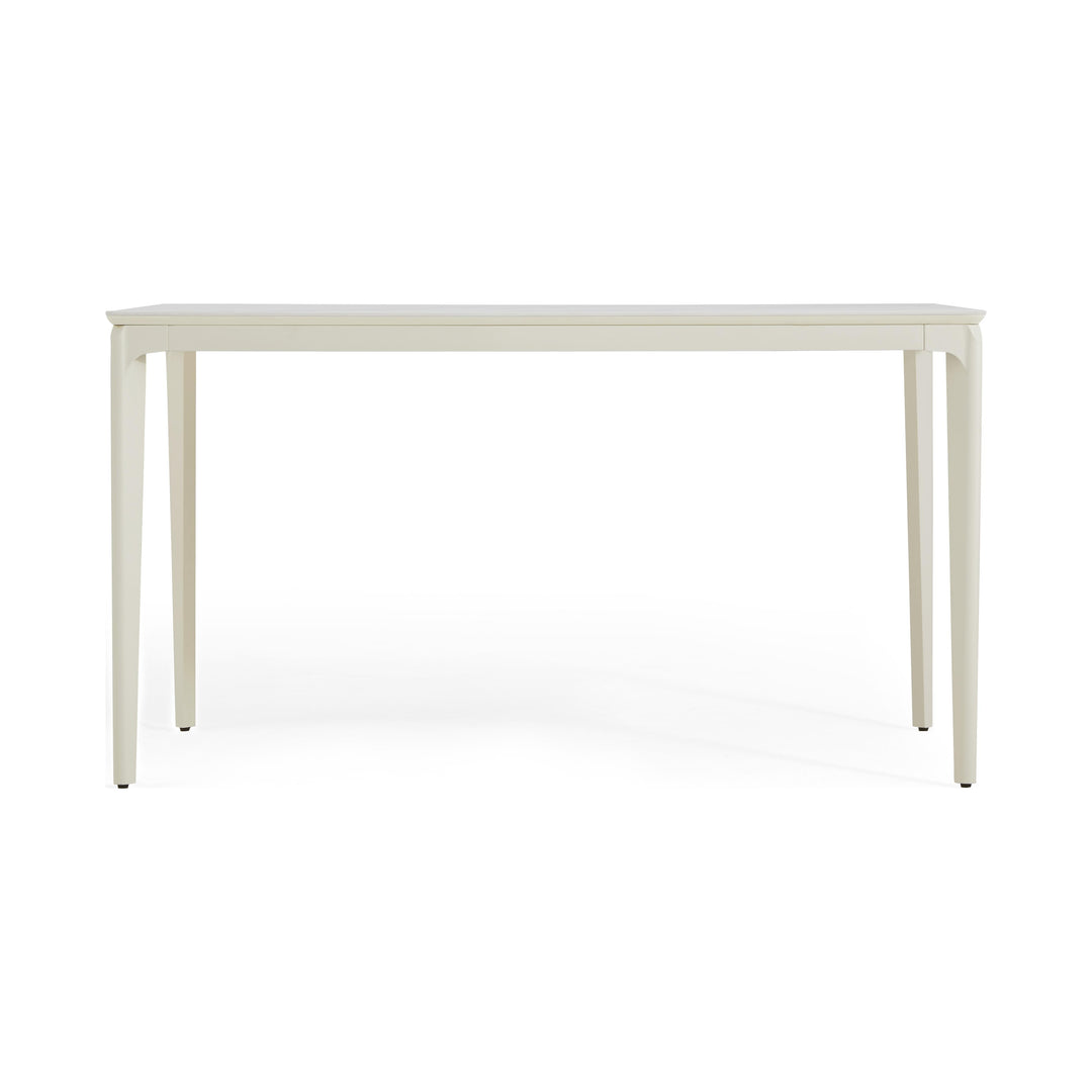 LISHA White Ceramic Dining Table